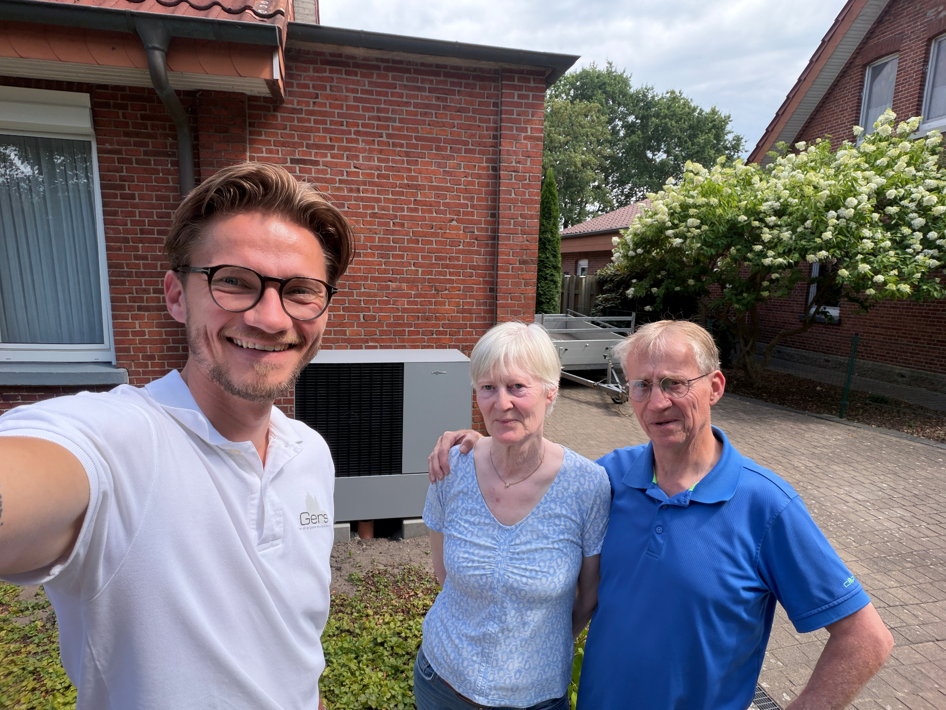 Kundenprojekt Wärmepumpe in Twist